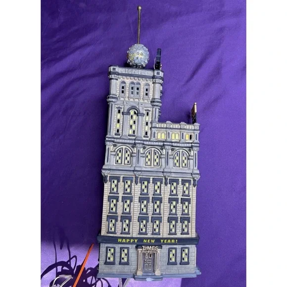 Dept 56 The Times Tower Times Square 2000 Special Edition Works See Desc. Xmas